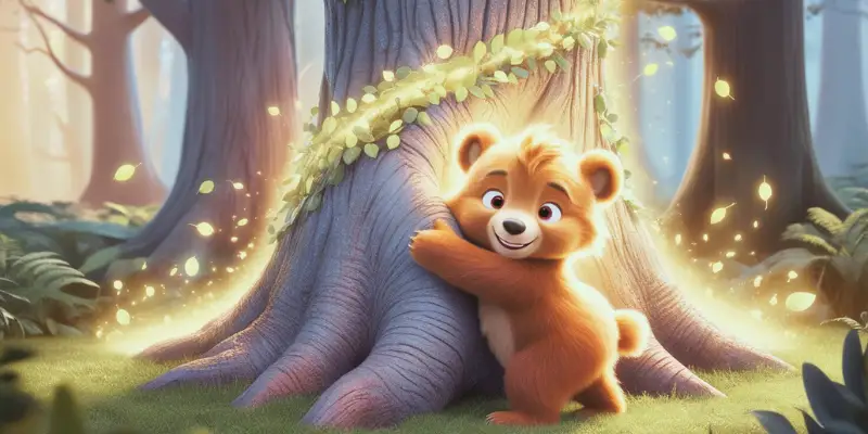 Charlie hug tree 