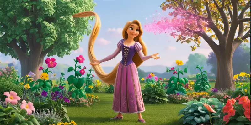 rapunzel Restoring the Garden