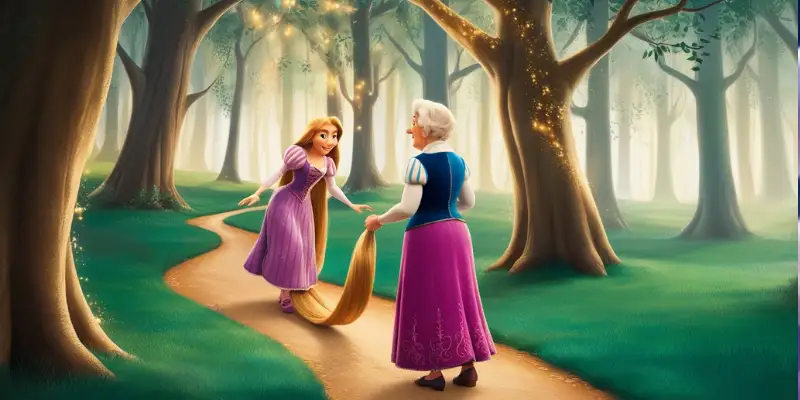 rapunzel and grandmother