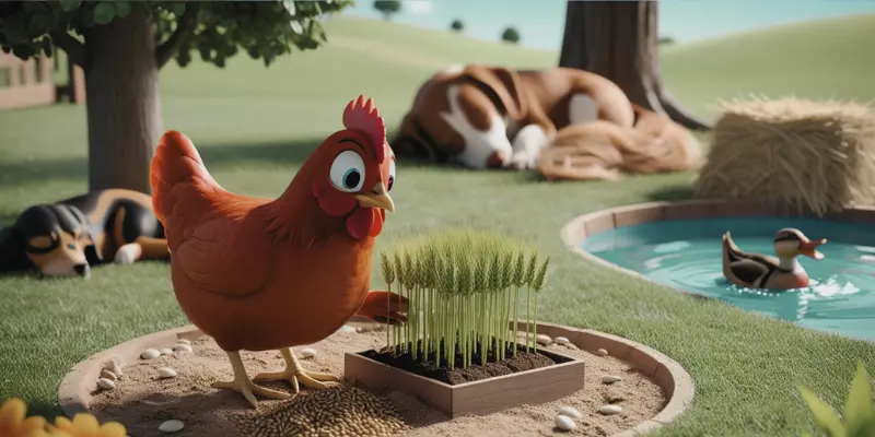 the red little hen